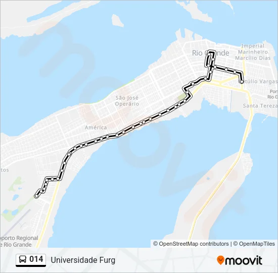014 Bus Line Map