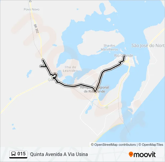 015 Bus Line Map