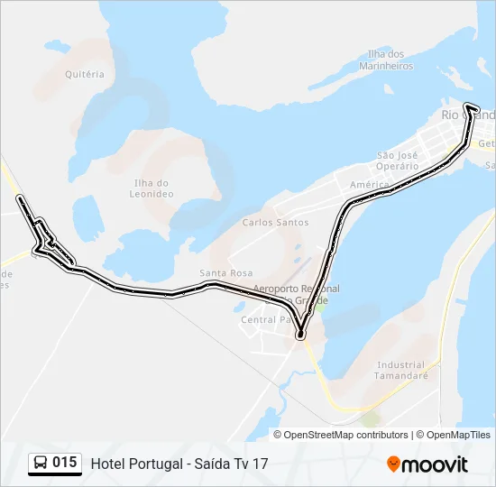 015 Bus Line Map