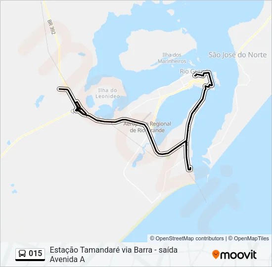 015 Bus Line Map