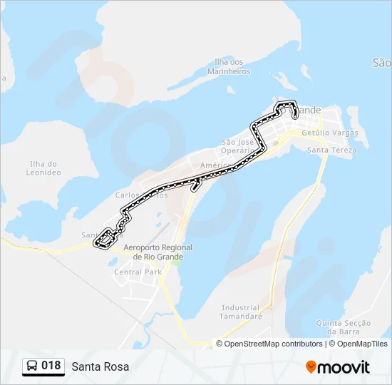 018 Bus Line Map