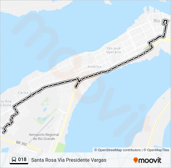 018 Bus Line Map