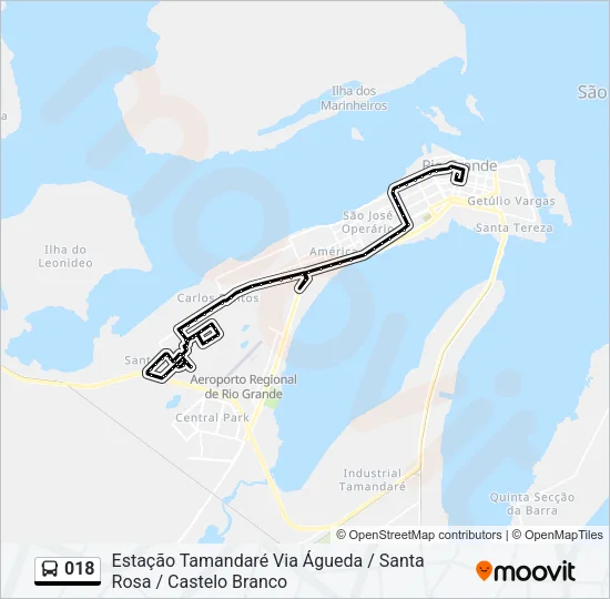 018 Bus Line Map
