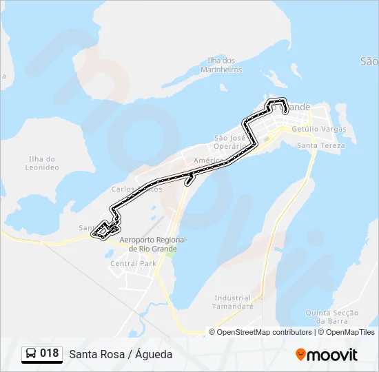 018 Bus Line Map