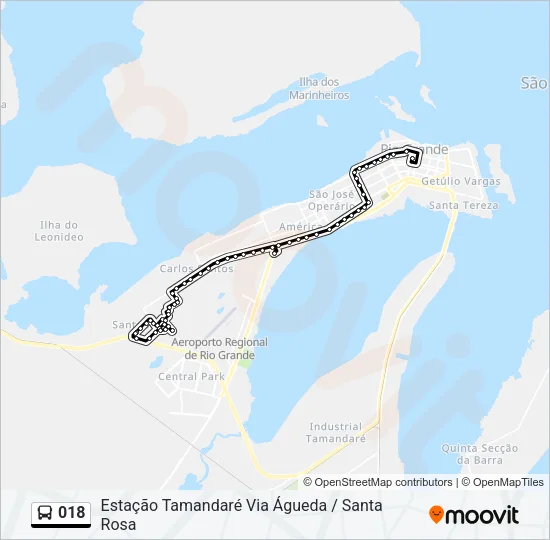 018 Bus Line Map