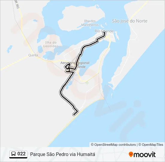022 Bus Line Map