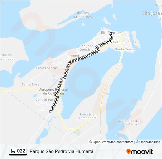022 Bus Line Map
