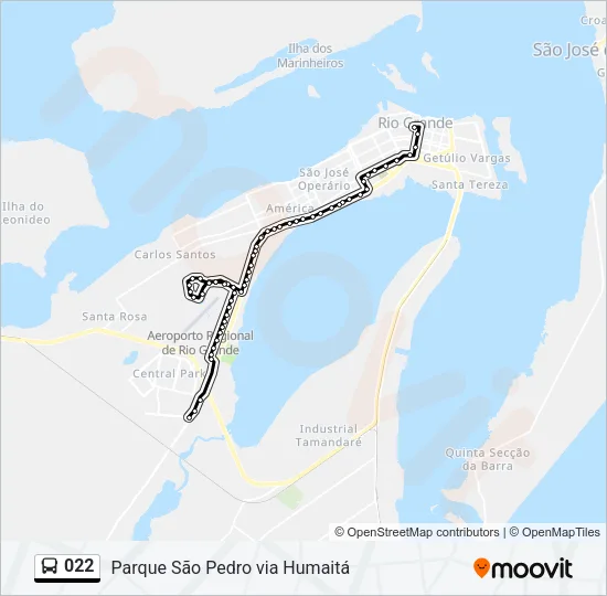 022 Bus Line Map