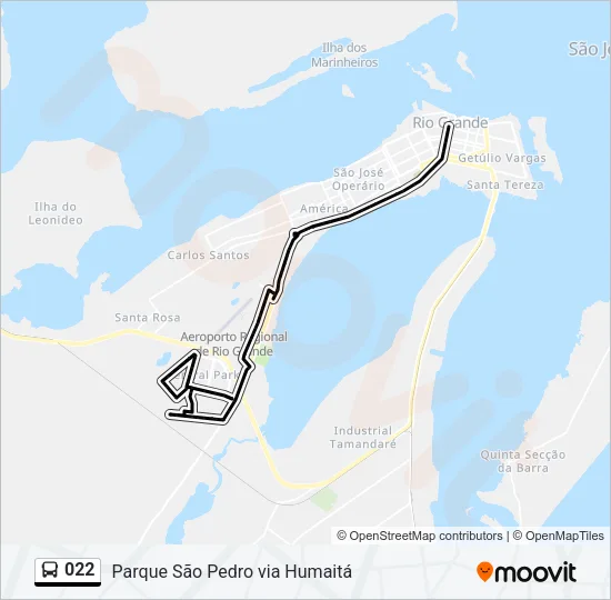 022 Bus Line Map