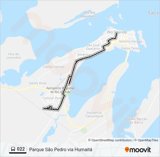 022 Bus Line Map