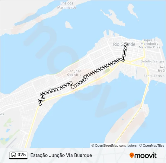 025 Bus Line Map