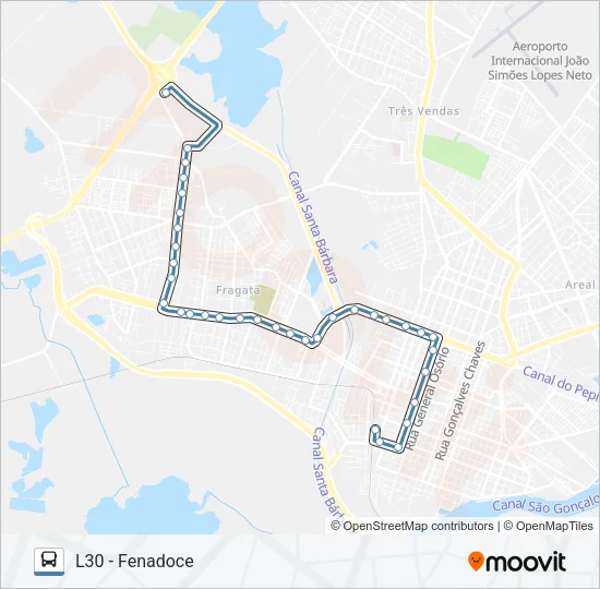 L30 Bus Line Map