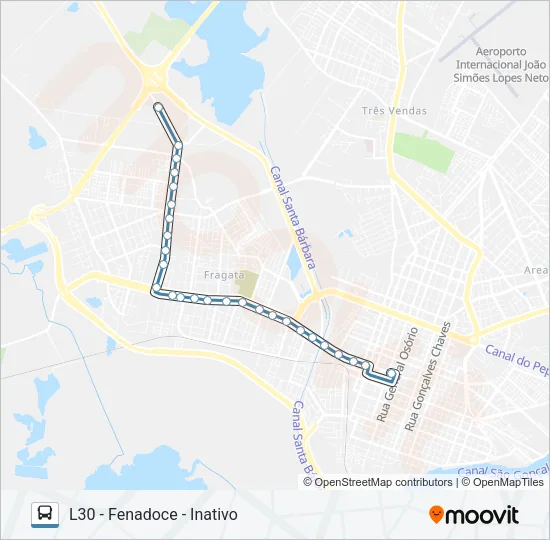 L30 Bus Line Map