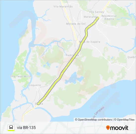 A334 ESTIVA / TERMINAL DISTRITO Bus Line Map