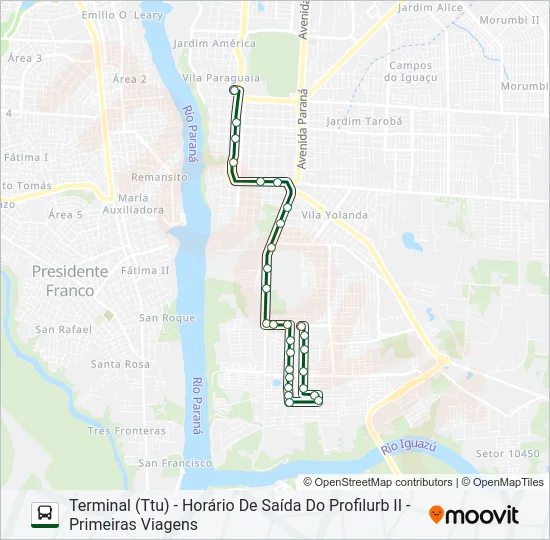 0110 SOHAB-M3 Bus Line Map