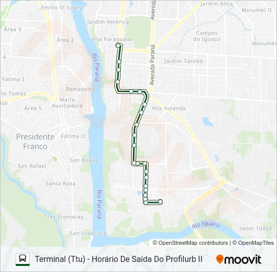0110 SOHAB-M3 Bus Line Map