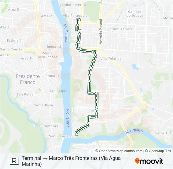 0110 SOHAB-M3 Bus Line Map