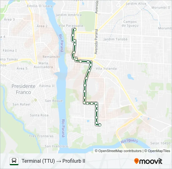 0110 SOHAB-M3 Bus Line Map