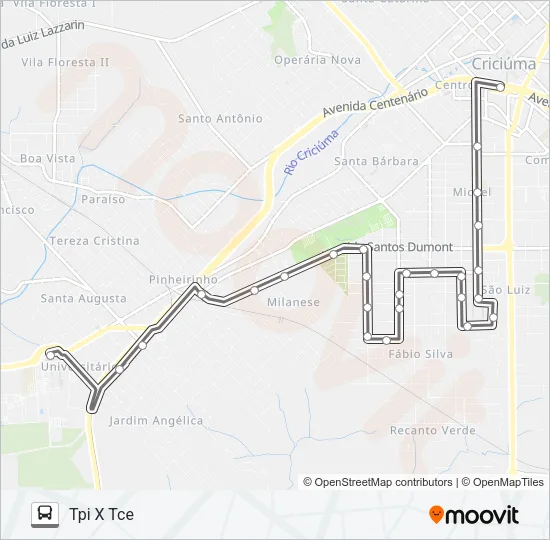 0511 SÃO LUIZ VIA FORUM /AV.SANTOS DUMONT Bus Line Map
