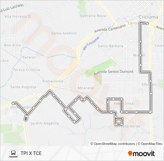 0503 FABIO SILVA Bus Line Map