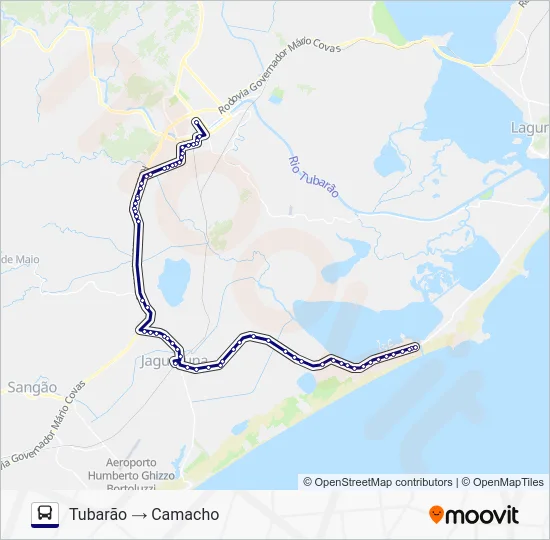 CAMACHO Bus Line Map