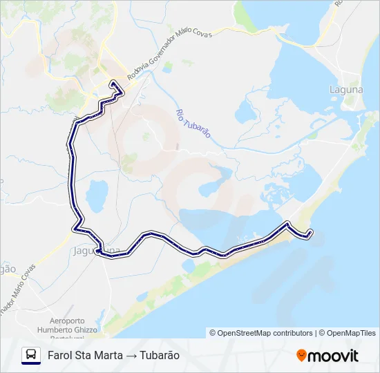 FAROL DE SANTA MARTA VIA CAMACHO Bus Line Map