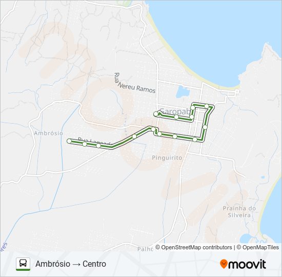 AMBRÓSIO bus Line Map