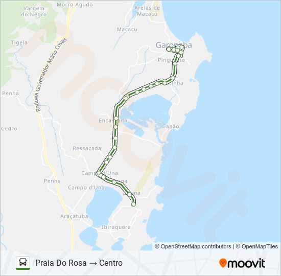 PRAIA DO ROSA bus Line Map