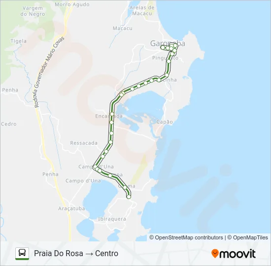 PRAIA DO ROSA Bus Line Map