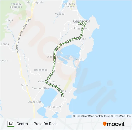 PRAIA DO ROSA Bus Line Map