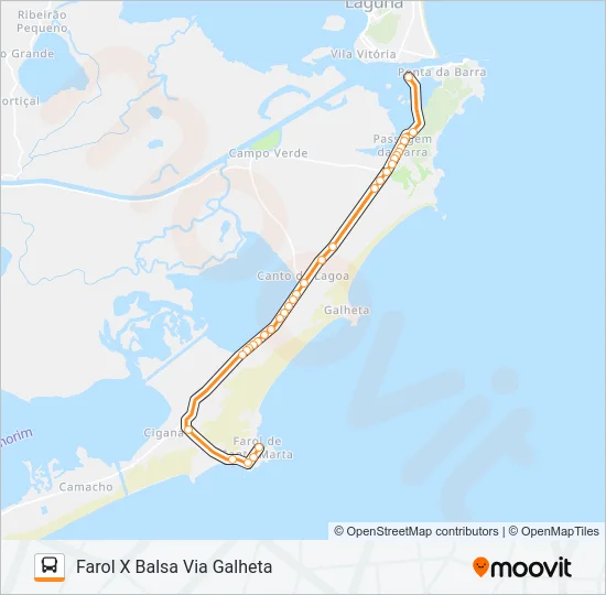 FAROL Bus Line Map