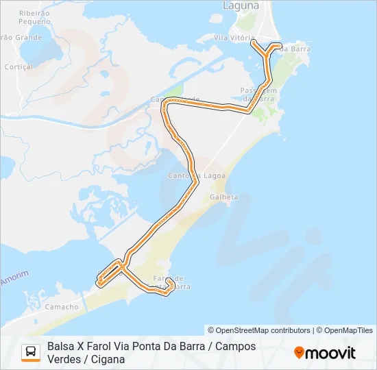 FAROL Bus Line Map