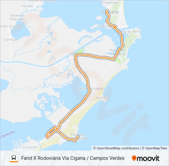 FAROL Bus Line Map