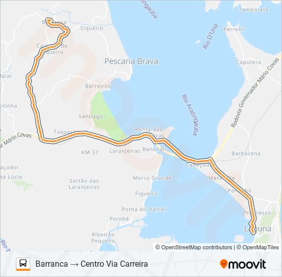 SIQUEIRO bus Line Map
