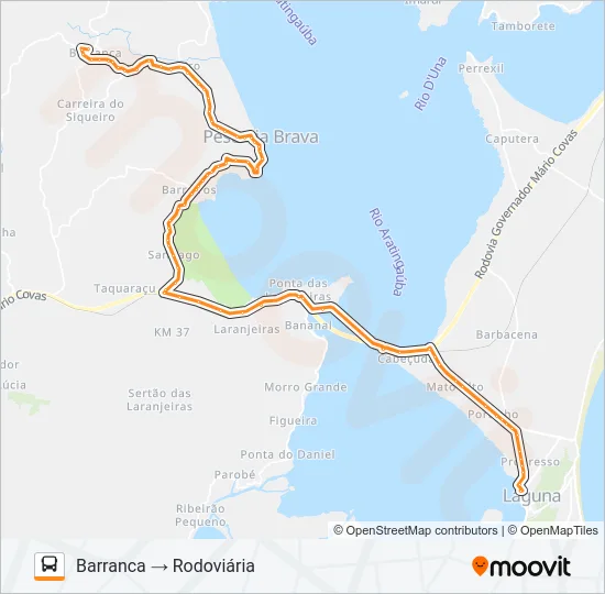 SIQUEIRO Bus Line Map