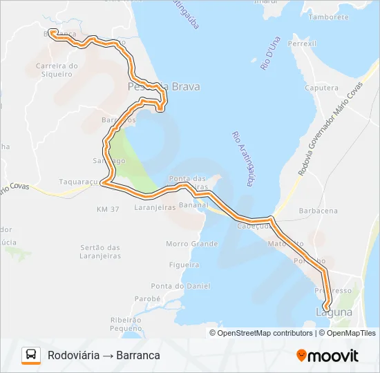 SIQUEIRO Bus Line Map