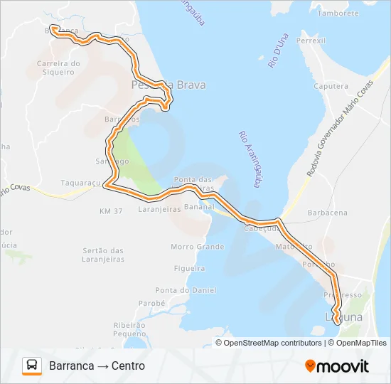 SIQUEIRO Bus Line Map