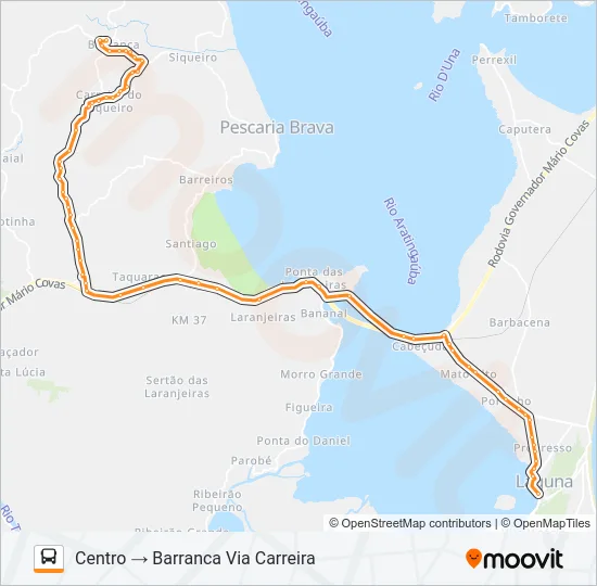 SIQUEIRO Bus Line Map