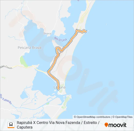 ITAPIRUBÁ Bus Line Map