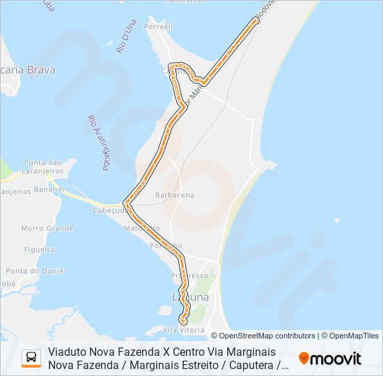 ITAPIRUBÁ bus Line Map