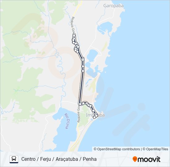 507 PENHA bus Line Map