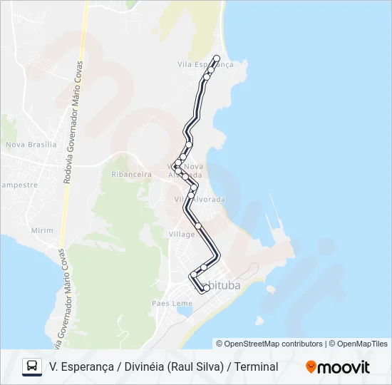 203 CIRCULAR BARRA/ARROIO Bus Line Map
