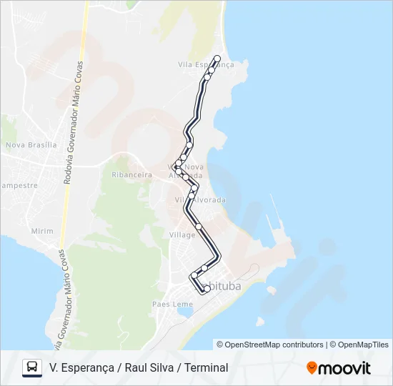 203 CIRCULAR BARRA/ARROIO Bus Line Map
