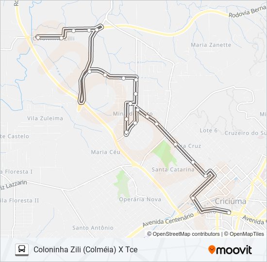 0214 MINA DO MATO VIA R. ALVARO CATÃO / R. JOÃO PESSOA bus Line Map