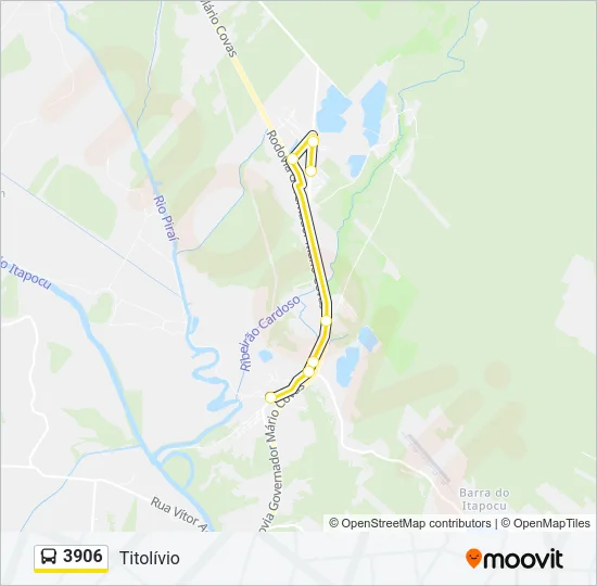3906 Bus Line Map