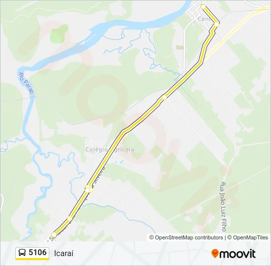 5106 Bus Line Map