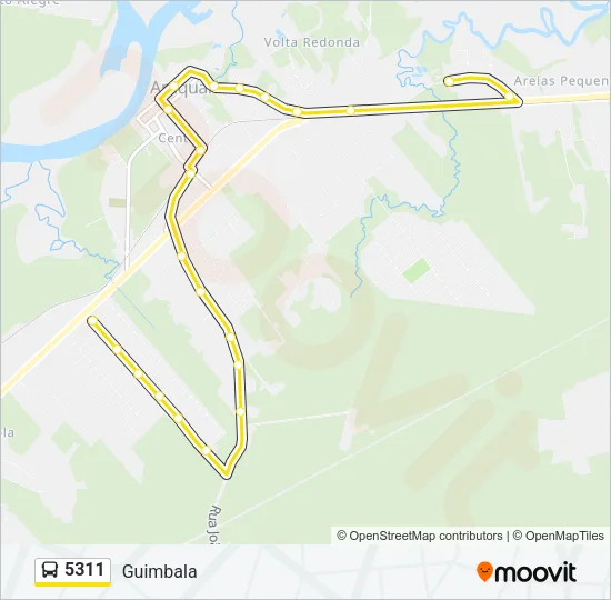 5311 Bus Line Map