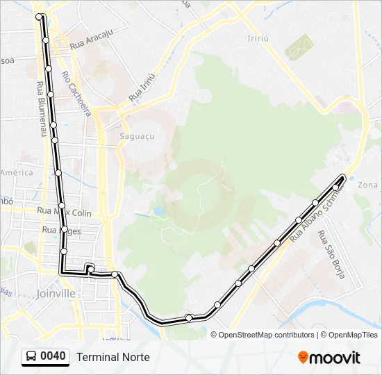 0040 Bus Line Map