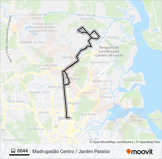 0044 Bus Line Map
