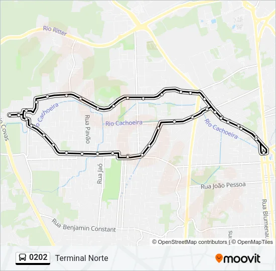 0202 Bus Line Map